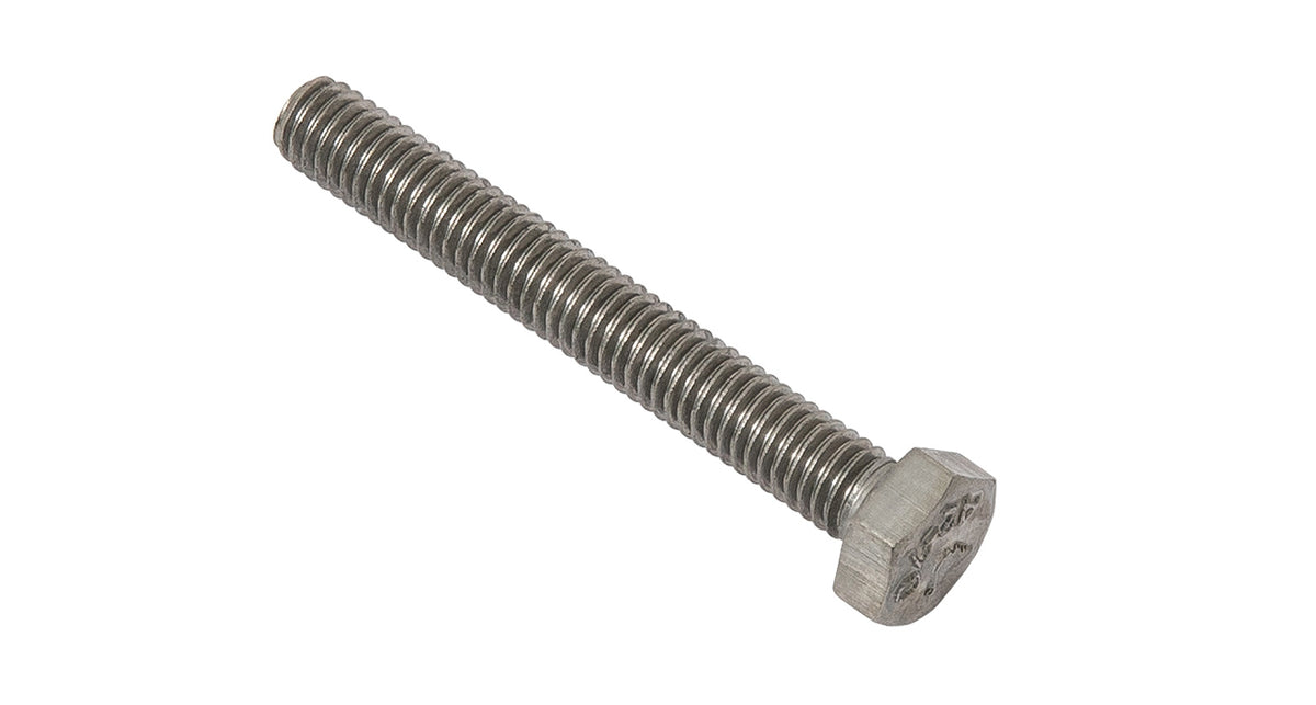 M6 x 45mm Hex Set Screw (Stainless Steel) (6 Pack)