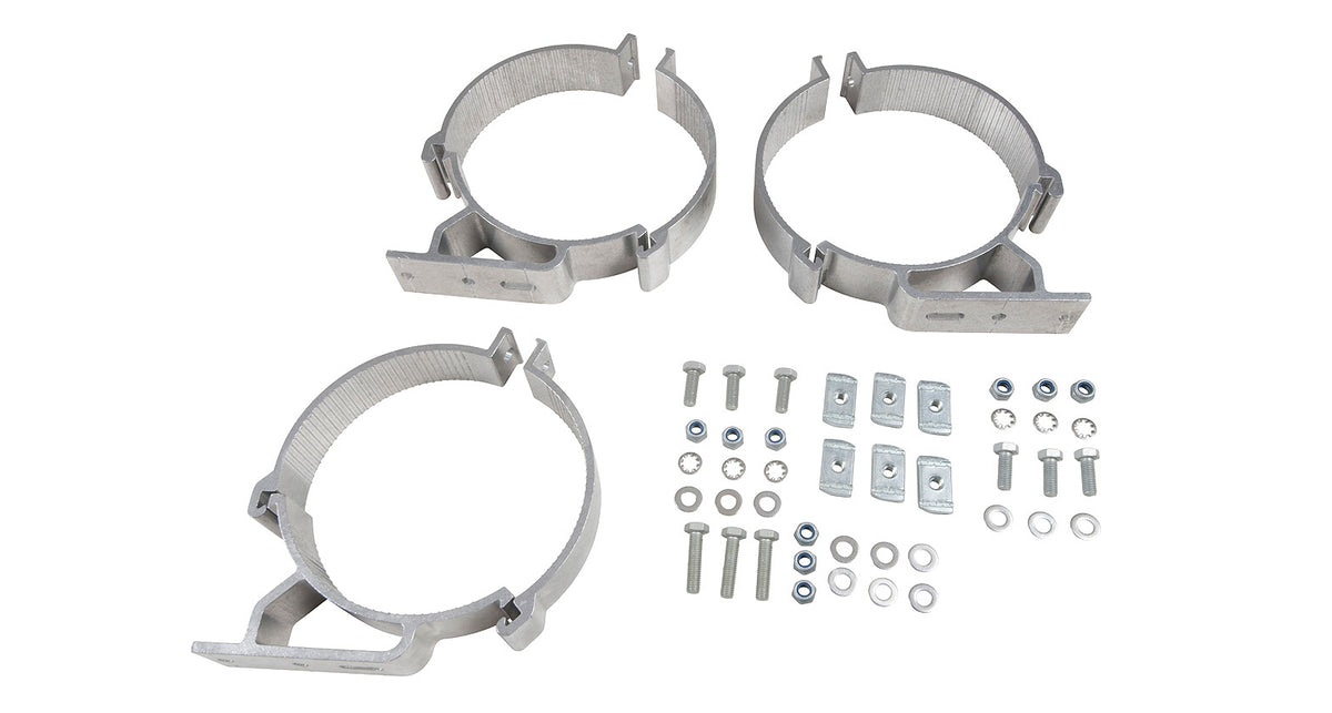 150mm Conduit Clamps (x3)