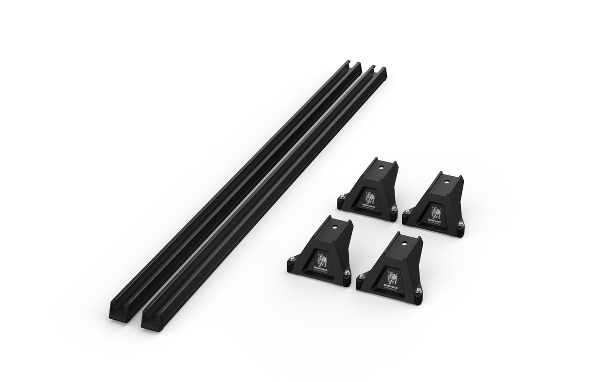 Rhino-Rack kit contents — RB1250Bx2 + RLTP