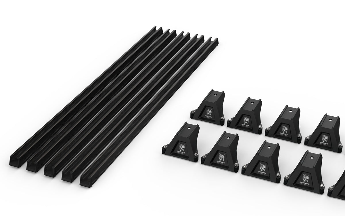 Rhino-Rack kit contents — RB1375Bx5 + SBVLK