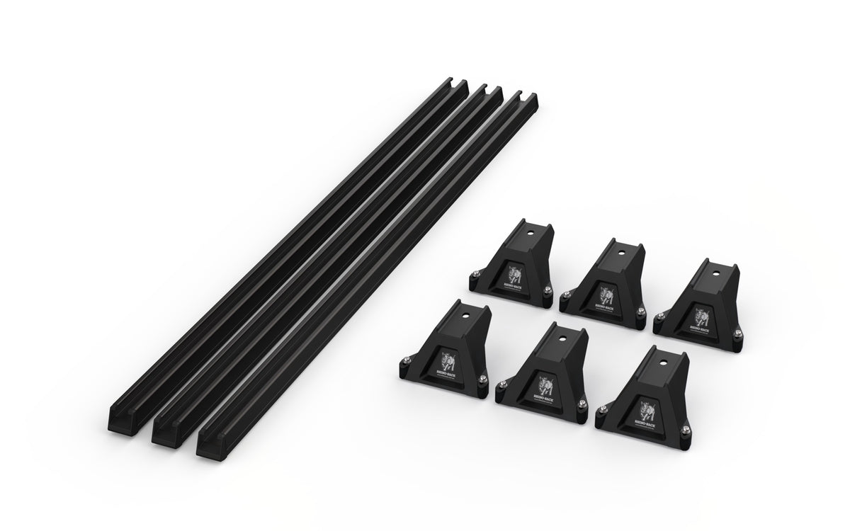 Rhino-Rack kit contents — RB1500Bx3 + RLTFT5