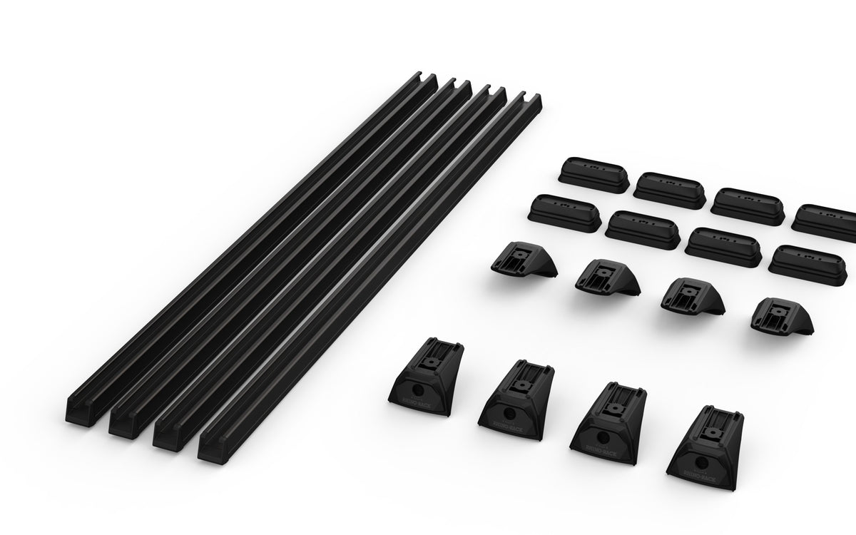 Rhino-Rack kit contents — RB1500Bx4 + RX300H-4