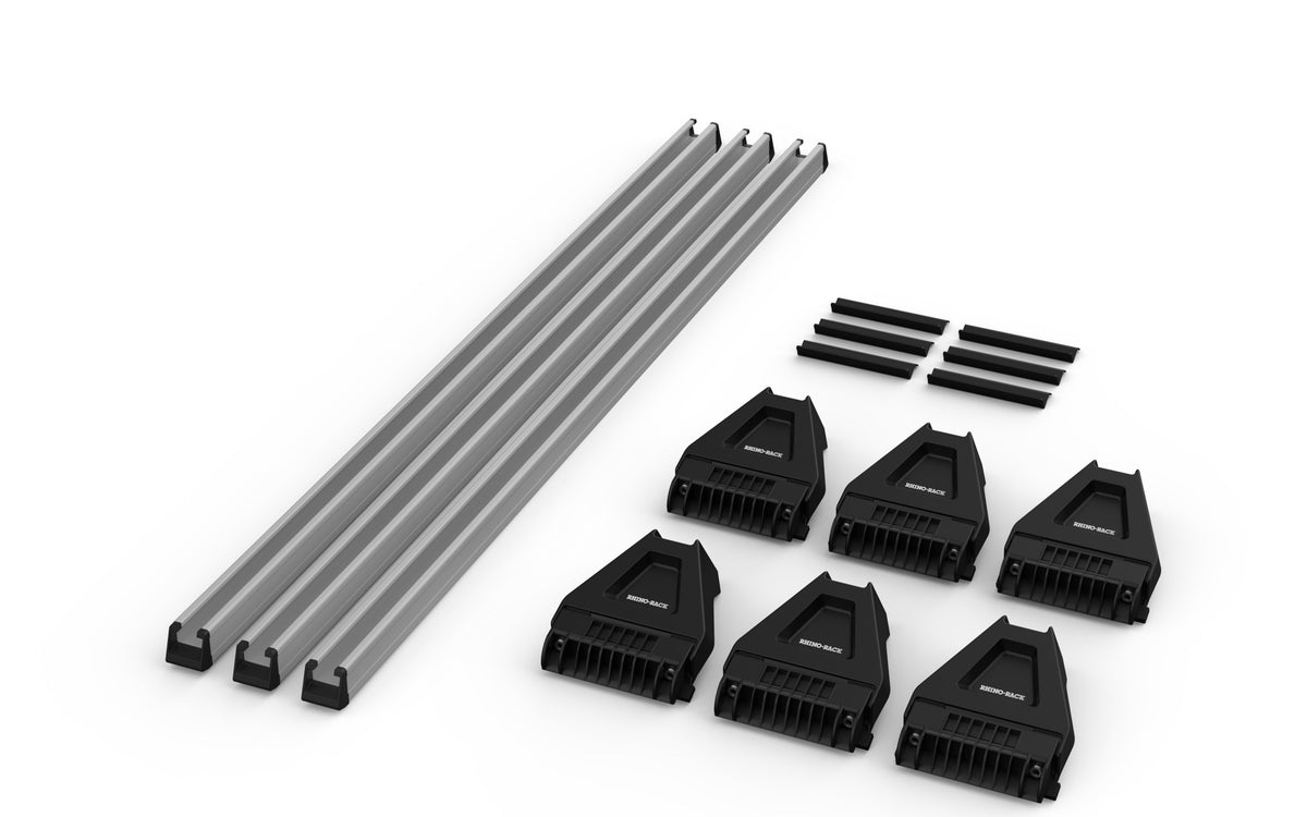 Rhino-Rack kit contents — RB1500Sx3 + RL150S11