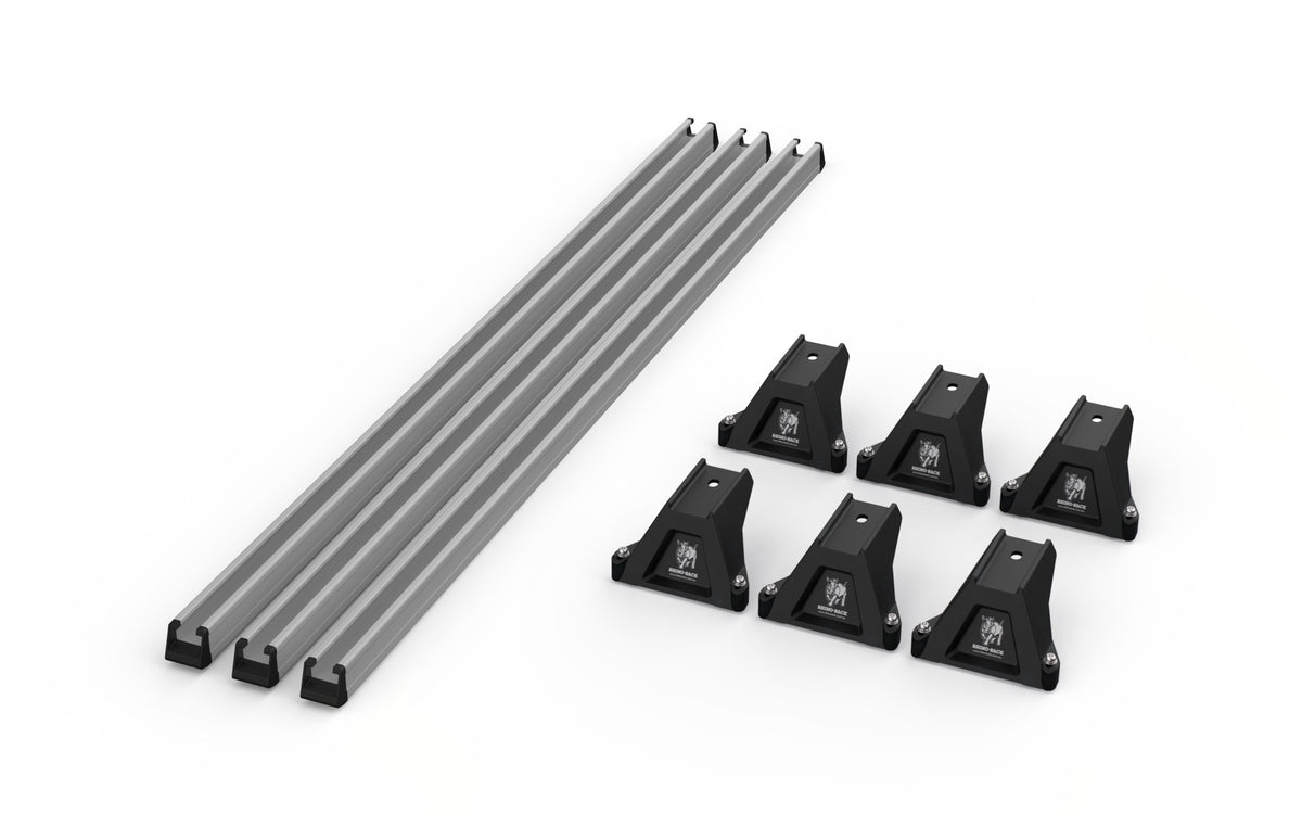 Rhino-Rack kit contents — RB1500Sx3 + RLTFHIF-M