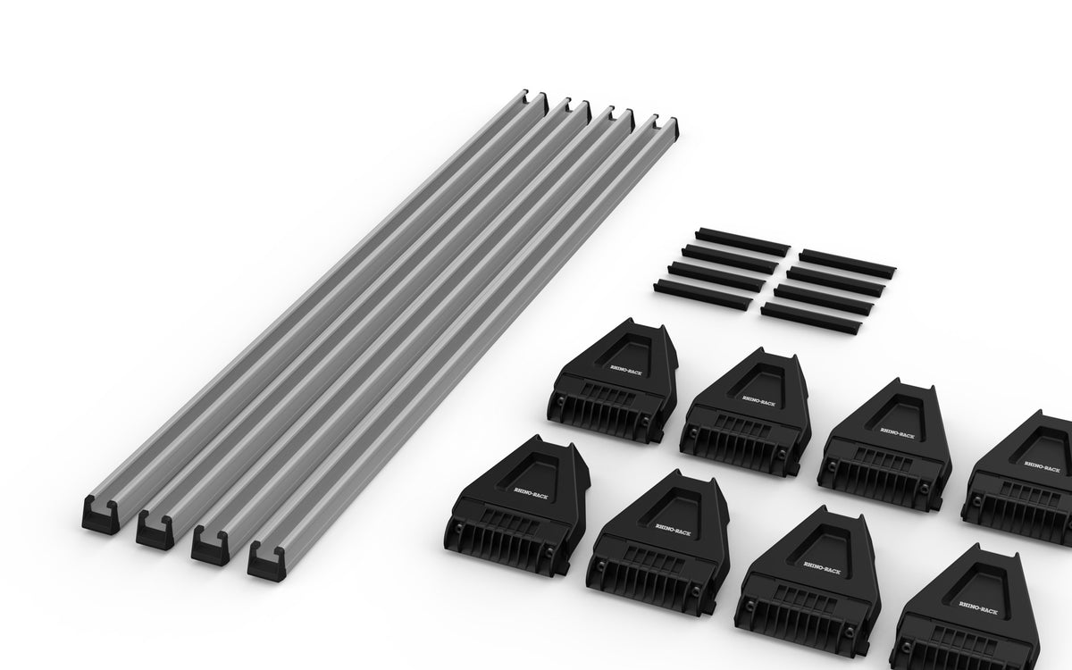 Rhino-Rack kit contents — RB1500Sx4 + RL150S11