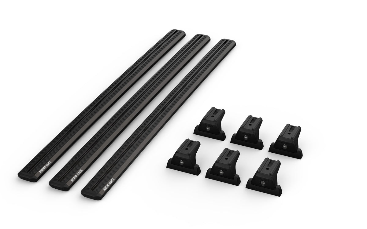 Rhino-Rack kit contents — SZ126Bx3 + RLT600