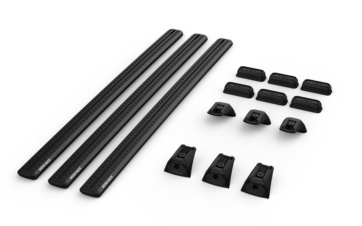 Rhino-Rack kit contents — SZ126Bx3 + RX300H-2