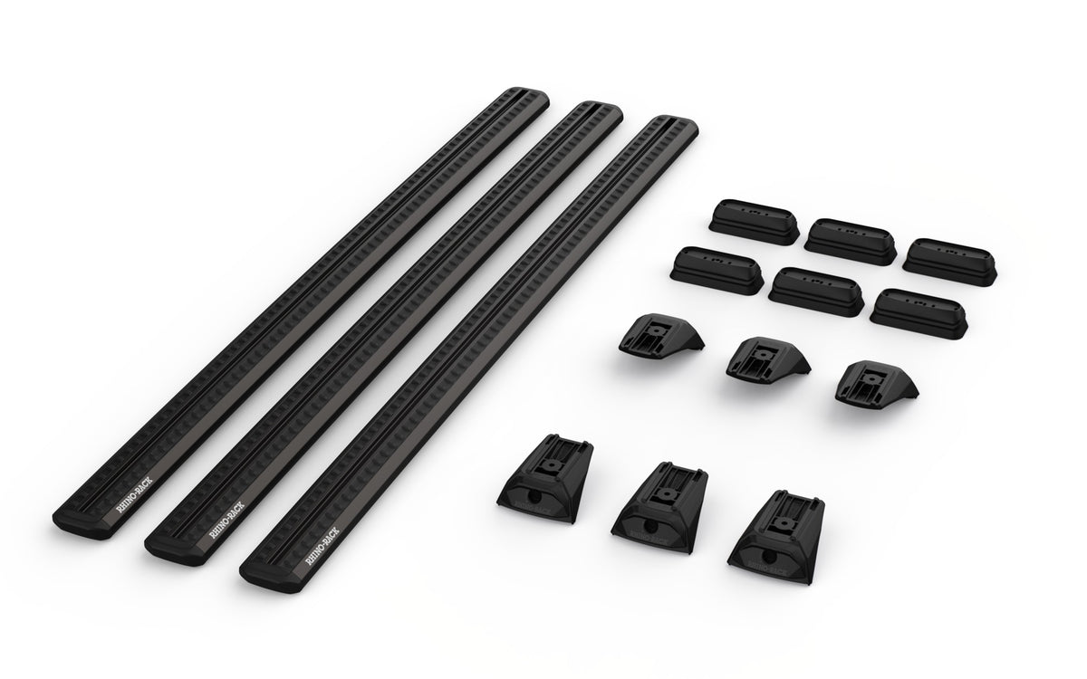 Rhino-Rack kit contents — SZ126Bx3 + RX300L-2