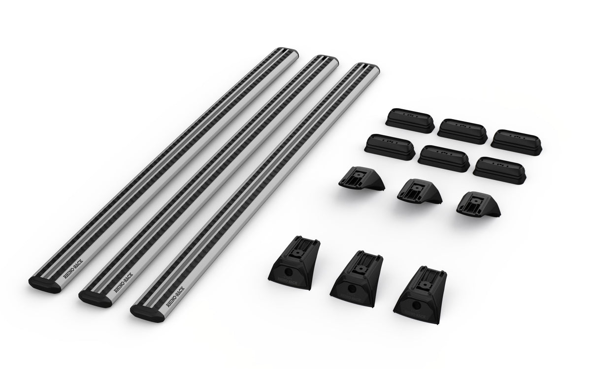 Rhino-Rack kit contents — SZ126S-Ux3 + RX300H-4