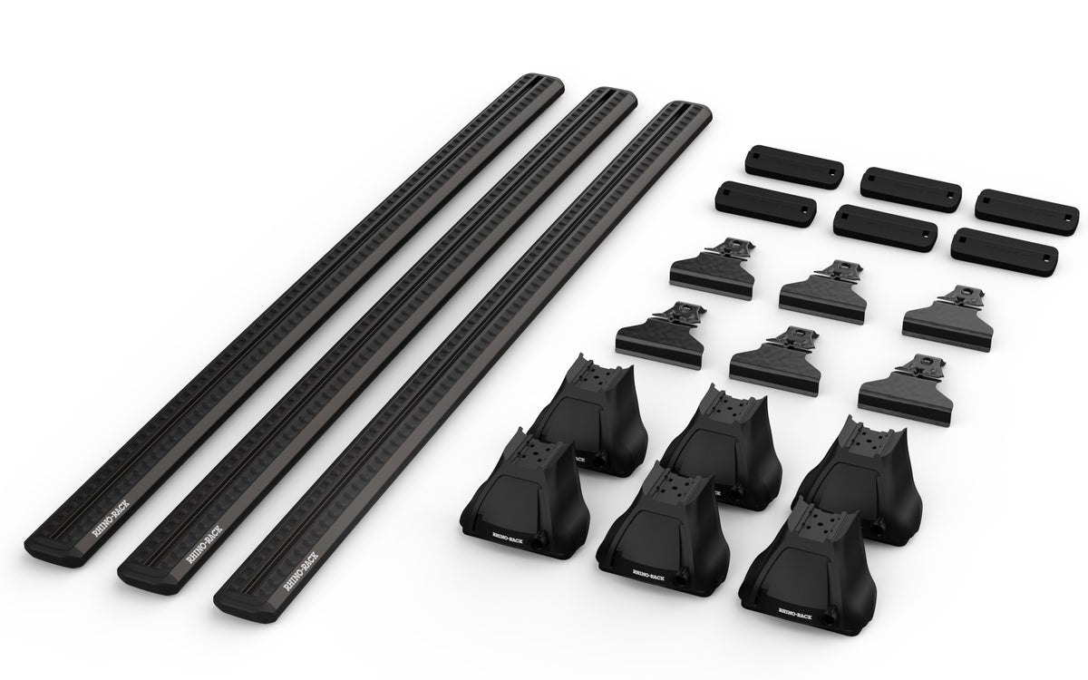 Rhino-Rack kit contents — SZ137Bx3 + RLKVA