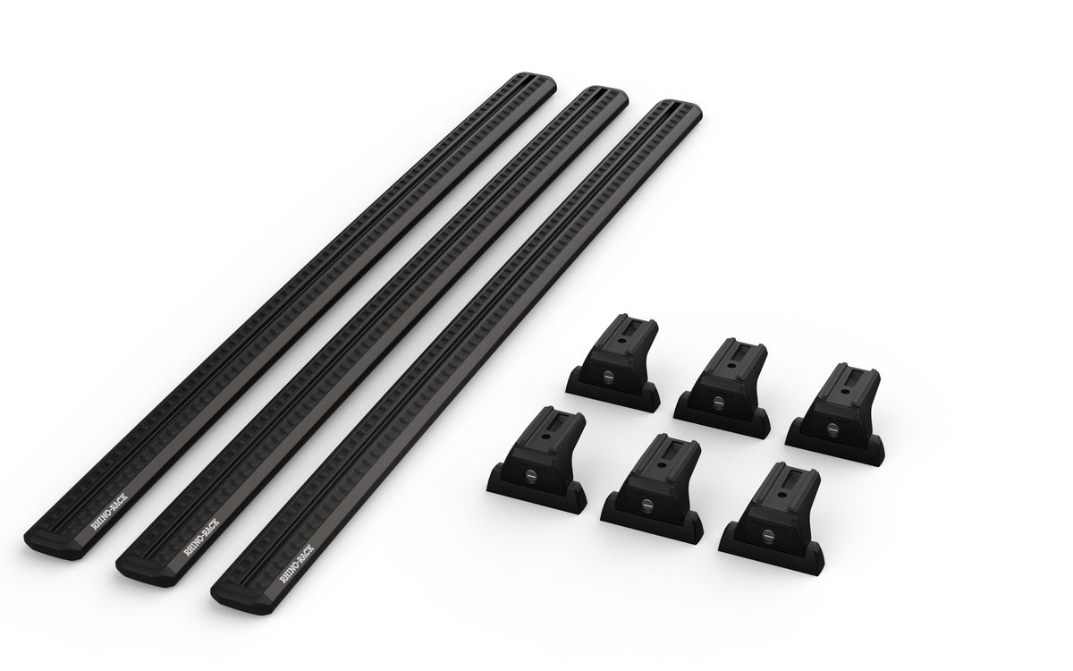 Rhino-Rack kit contents — SZ137Bx3 + RLT600