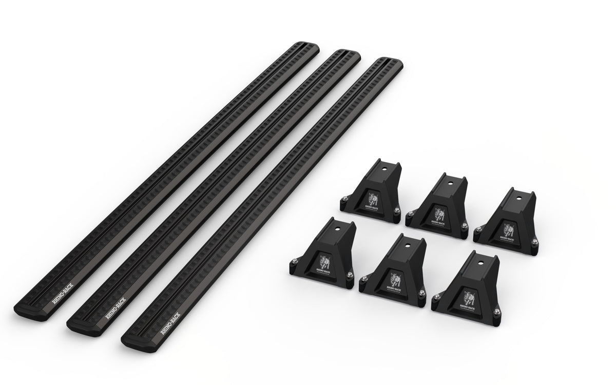 Rhino-Rack kit contents — SZ137Bx3 + RLTP