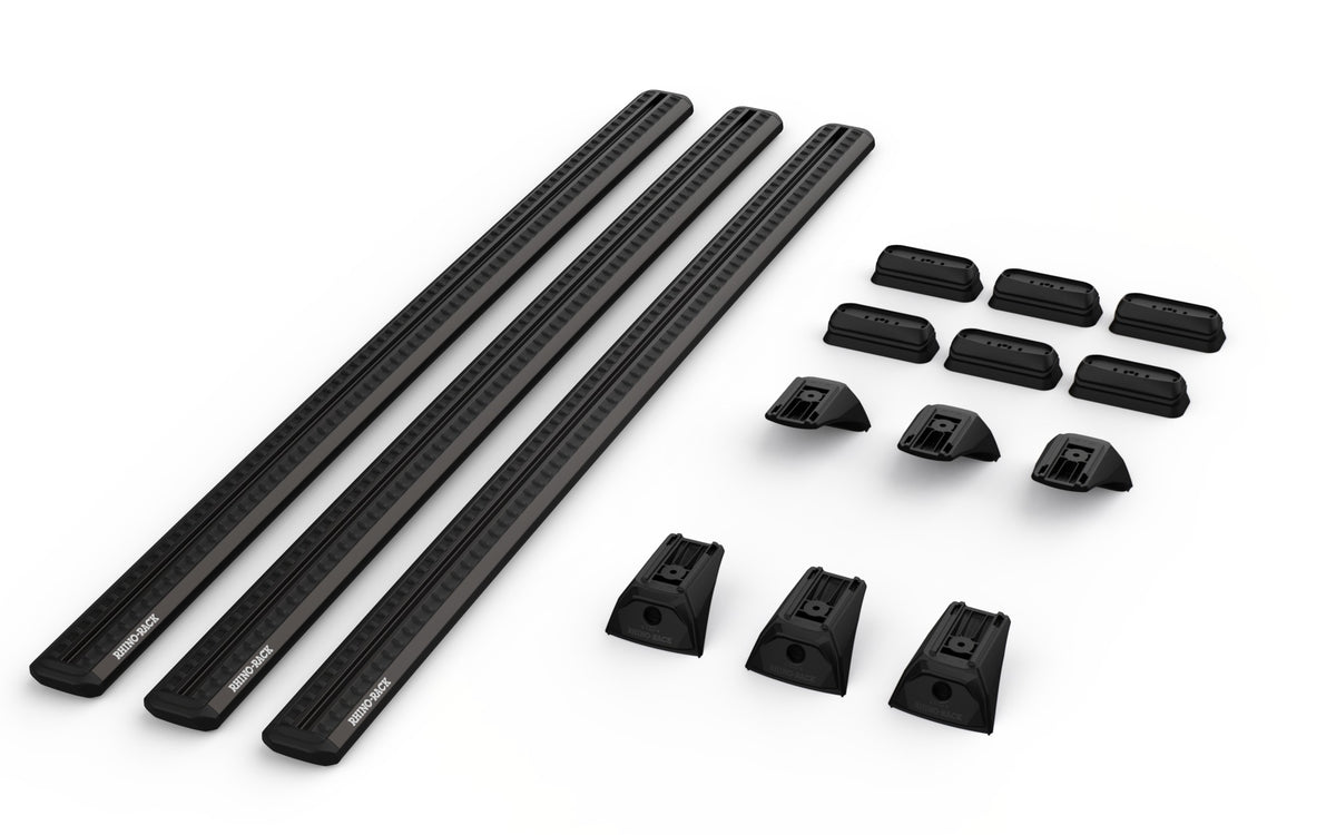 Rhino-Rack kit contents — SZ137Bx3 + RX300H-4