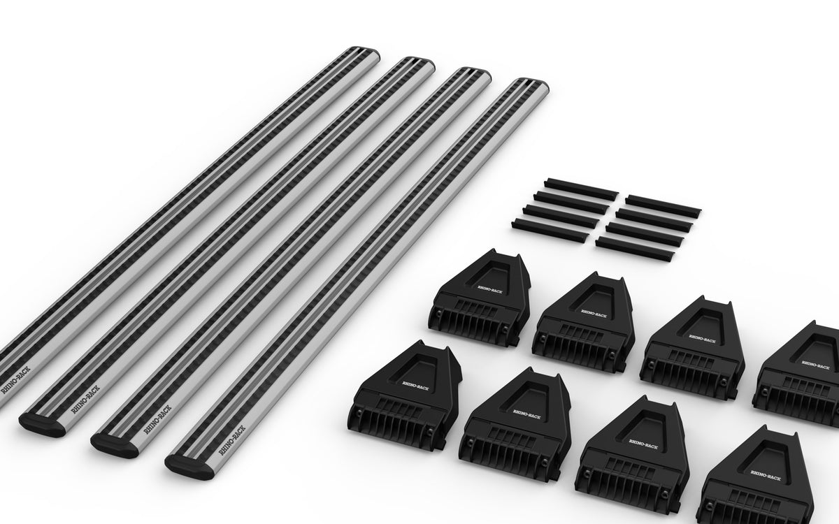 Rhino-Rack kit contents — SZ137S-Ux4 + RL110S2