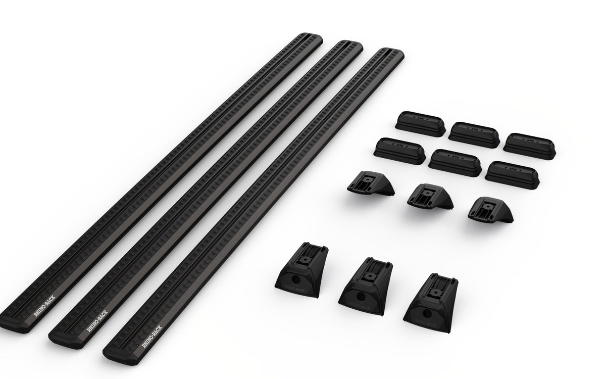 Rhino-Rack kit contents — SZ150Bx3 + RX300H-2