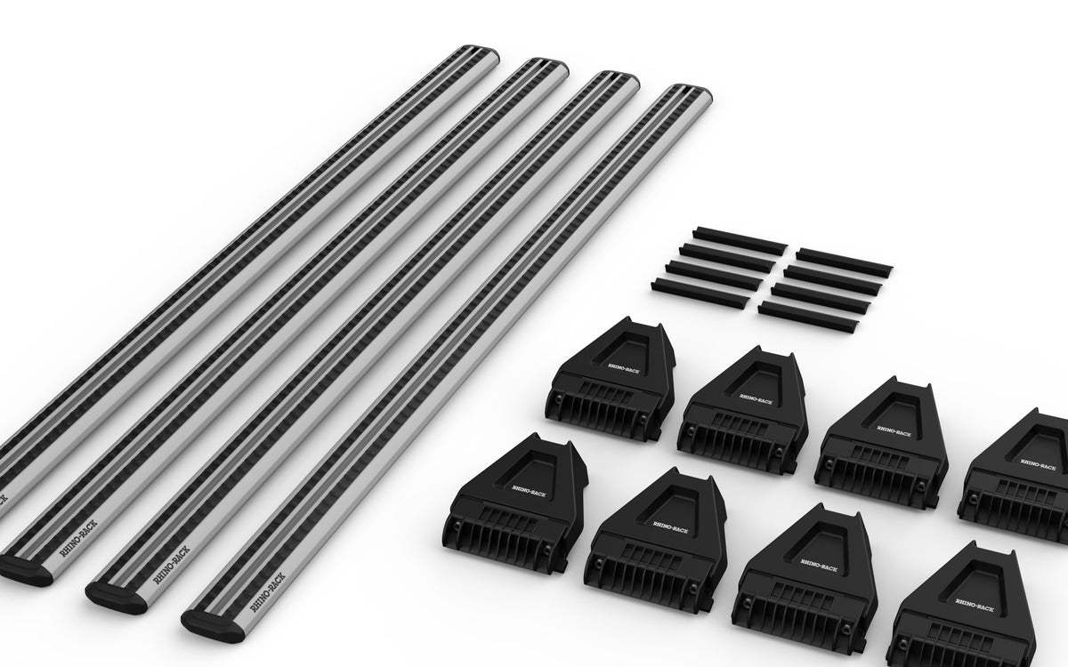 Rhino-Rack kit contents — SZ150S-Ux4 + RL110S2