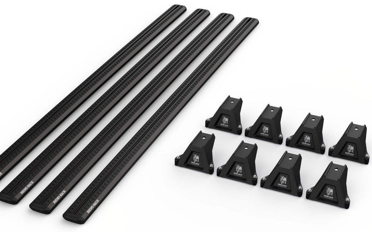 Rhino-Rack kit contents — SZ165B-Ux4 + RLTFMS