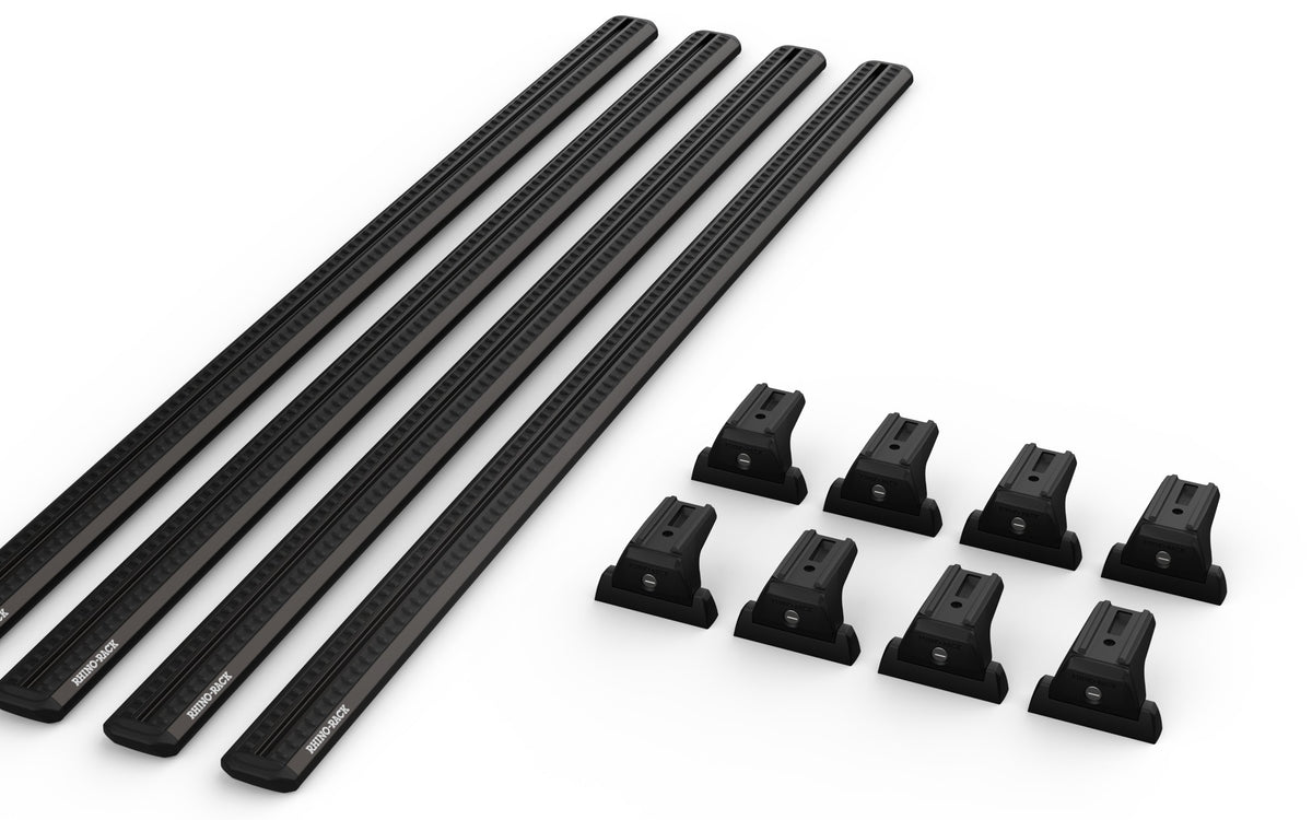 Rhino-Rack kit contents — SZ165Bx4 + RLT600