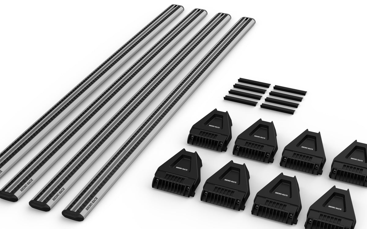 Rhino-Rack kit contents — SZ165S-Ux4 + RL150GMC