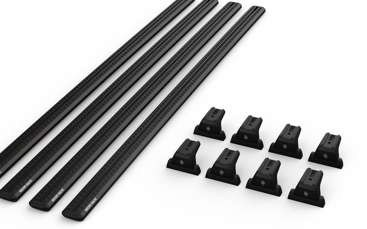 Rhino-Rack kit contents — SZ180B-Ux4 + RLT600