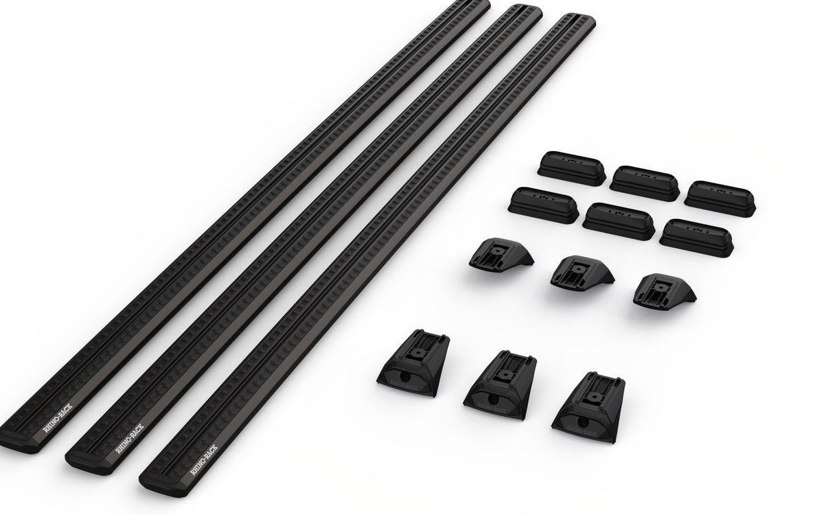Rhino-Rack kit contents — SZ180Bx3 + RX300L-4
