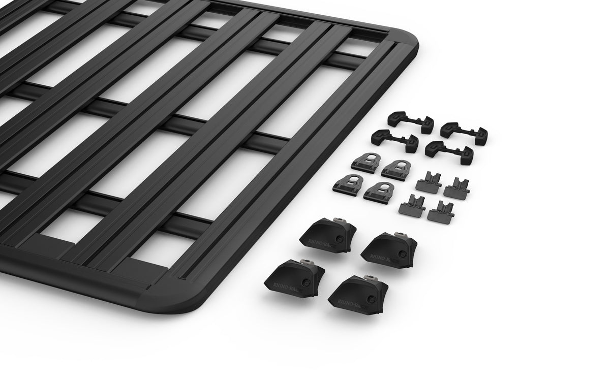 Rhino-Rack kit contents — 62100F + RX200-4 + RX2FK001