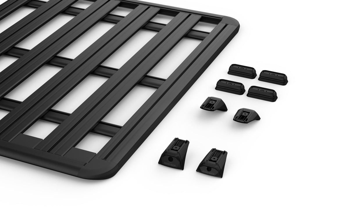 Rhino-Rack kit contents — 62100F + RX300H-2 + RCP68-BK