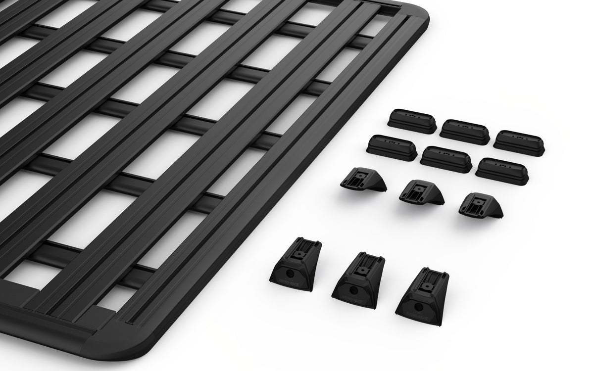 Rhino-Rack kit contents — 62103 + RX300H-4 + RCP17-BK