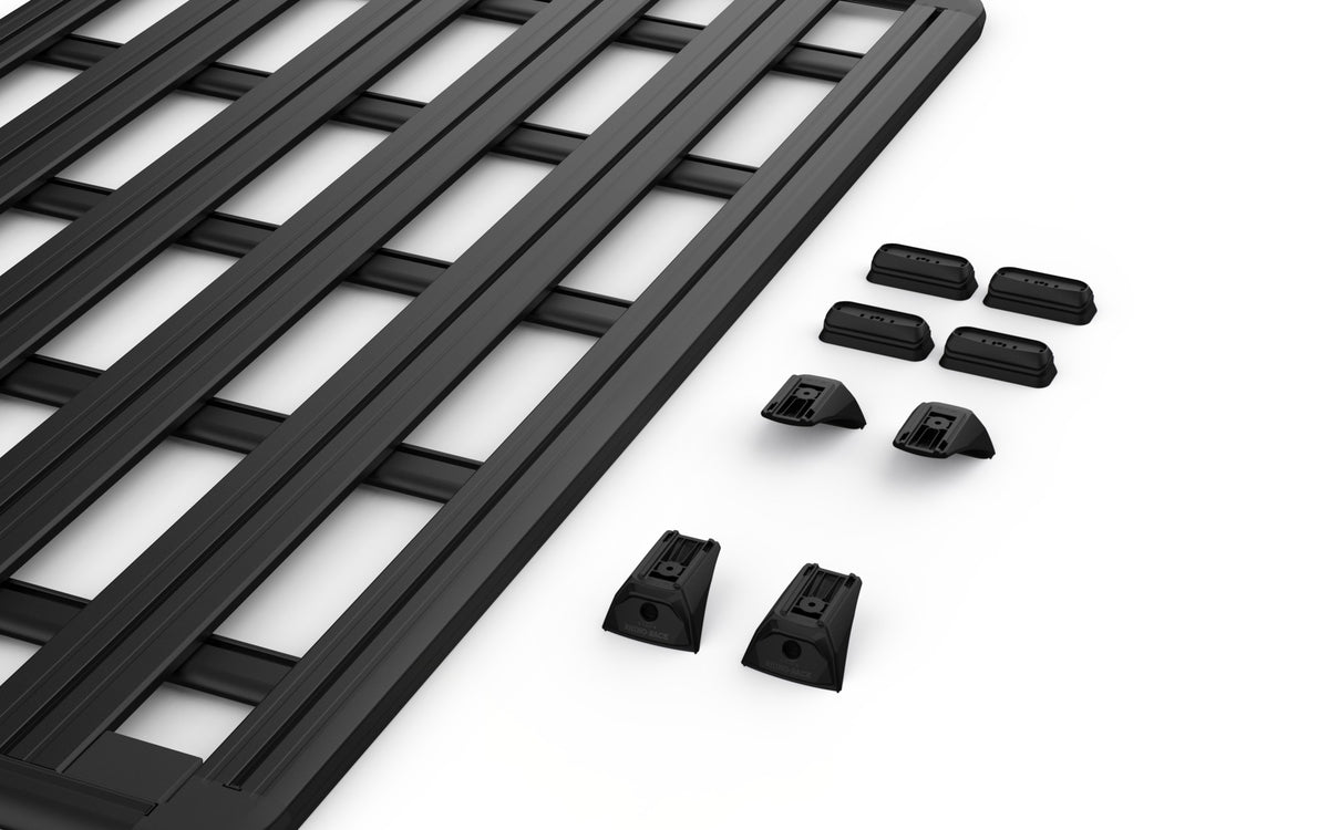 Rhino-Rack kit contents — 62107 + RX300H-4 + RCP23-BK