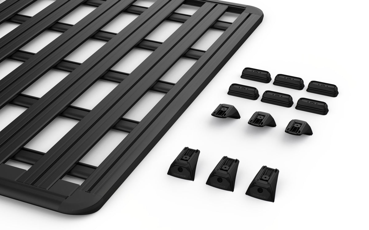 Rhino-Rack kit contents — 62108 + RX300H-2 + RCP17-BK