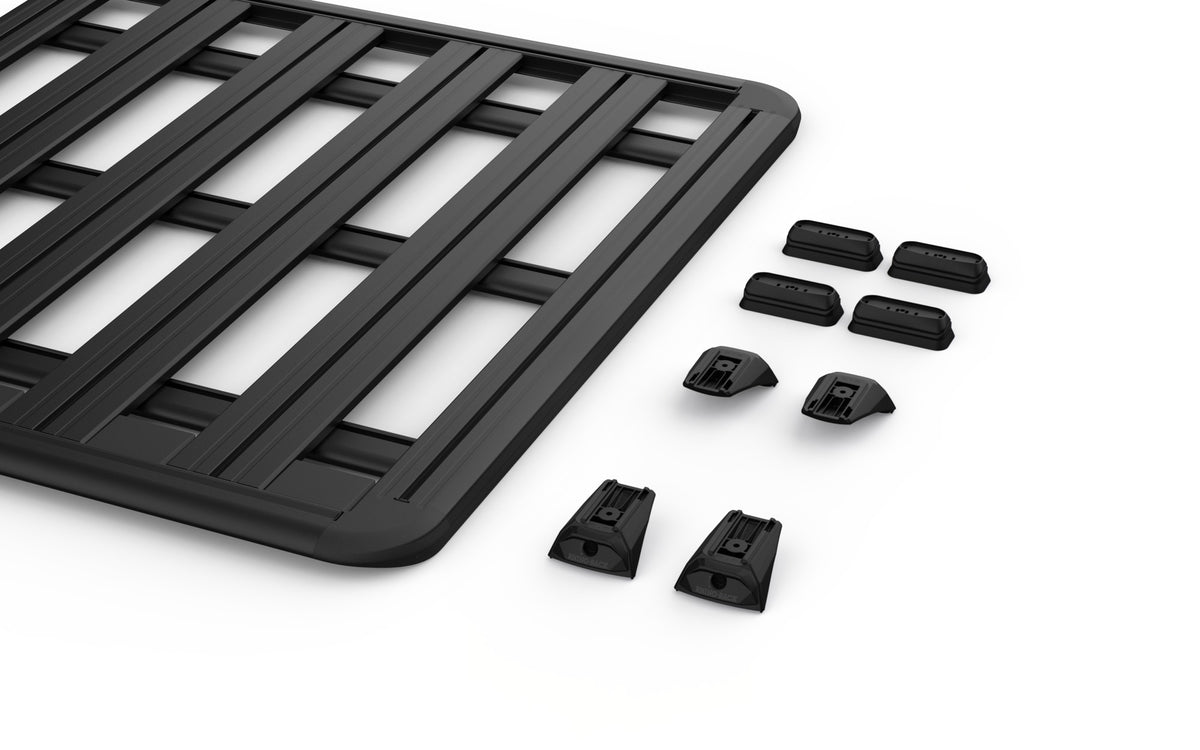 Rhino-Rack kit contents — 62109F + RX300L-4 + RCP89-BK