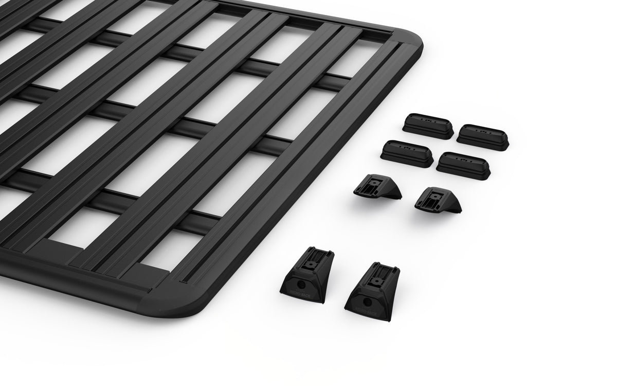 Rhino-Rack kit contents — 62114F + RX300H-4 + RCP93-BK
