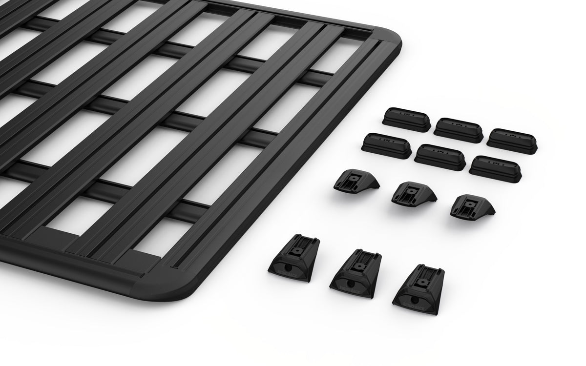 Rhino-Rack kit contents — 62114F + RX300L-4 + RCP79-BK