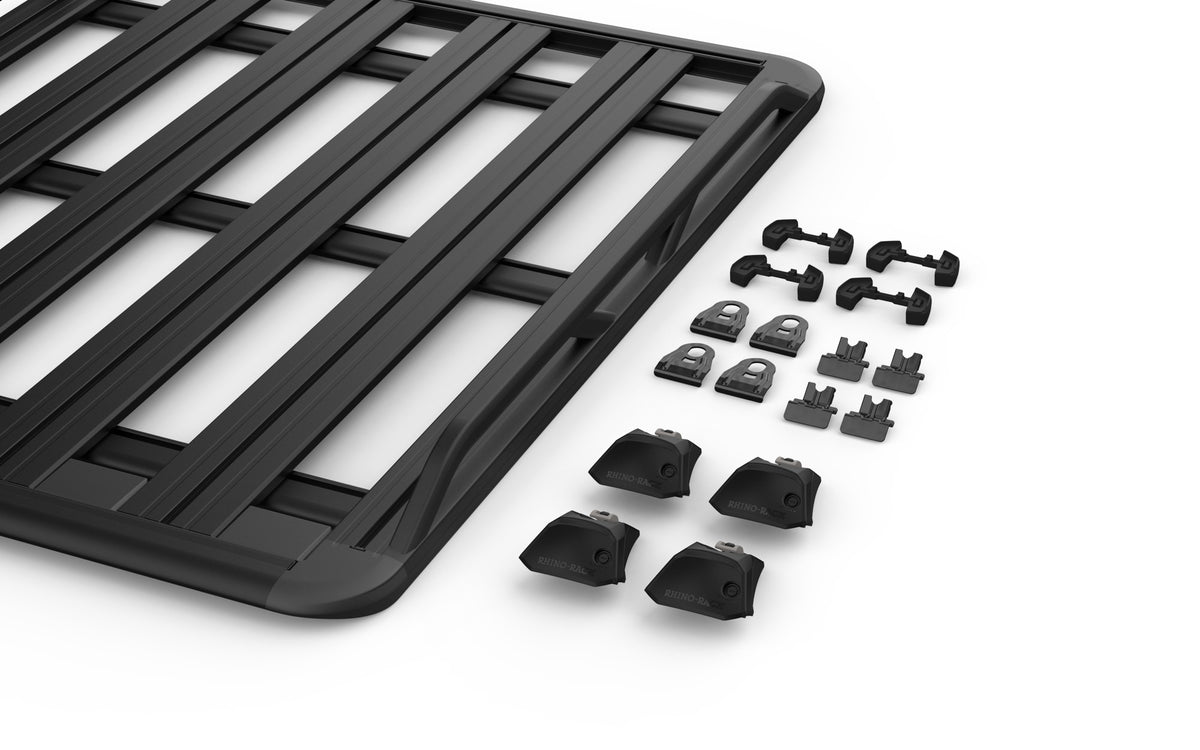 Rhino-Rack kit contents — 65100 + RX200-4 + RX2FK015