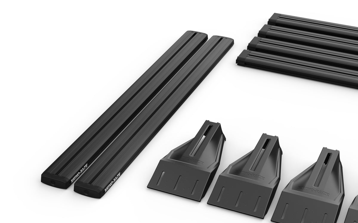 Rhino-Rack kit contents — RDB150 + RD-FK5 + RDT4