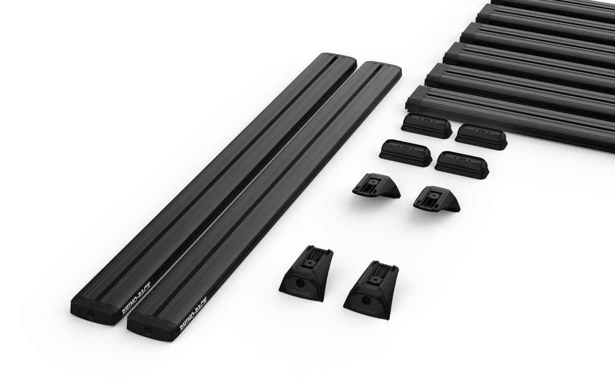 Rhino-Rack kit contents — RDB165 + RX300H-4 + RTV208