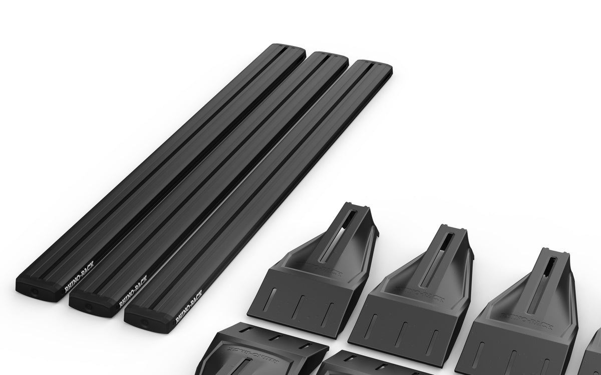 Rhino-Rack kit contents — RDB126x3 + RDT4