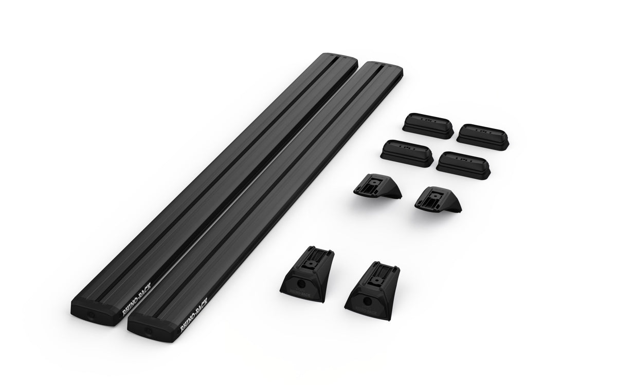 Rhino-Rack kit contents — RDNSB100x1 + RX300H-4